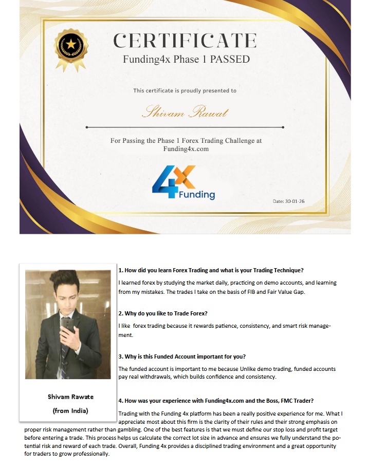 Trader Certificate