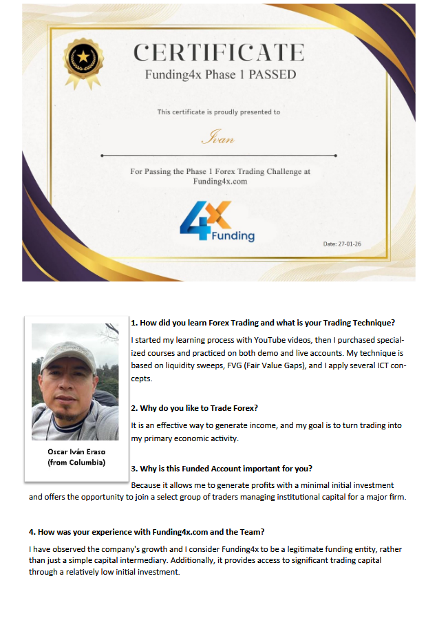 Trader Certificate