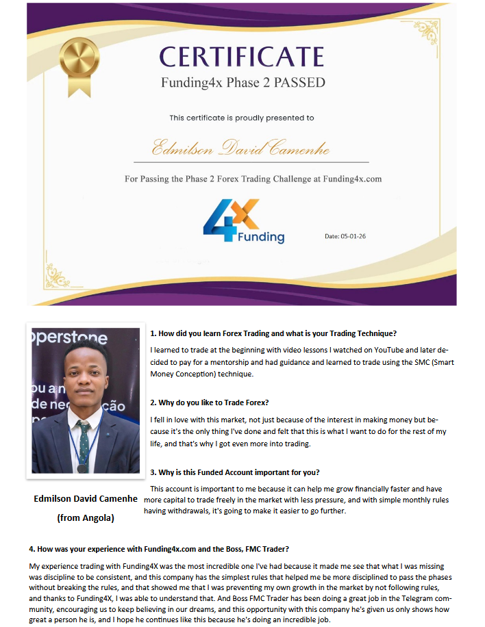 Trader Certificate